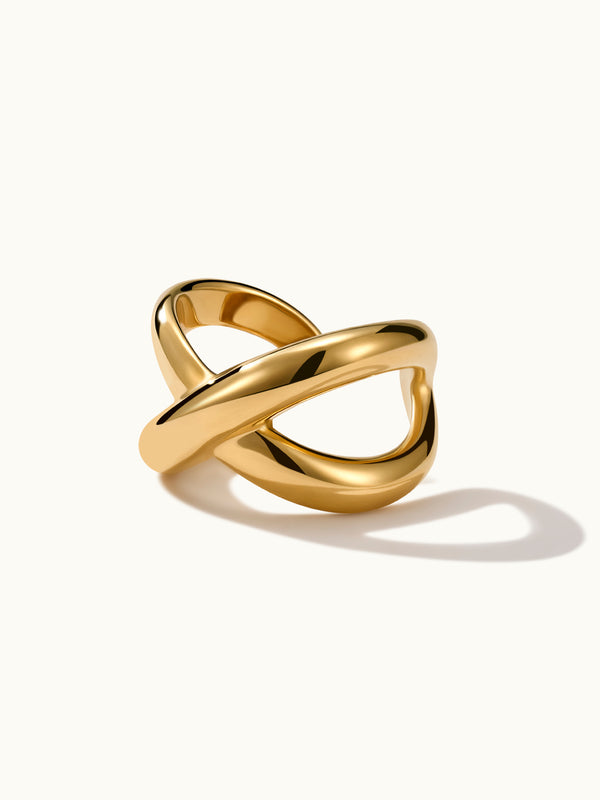 Axis X Twisted Open Ring