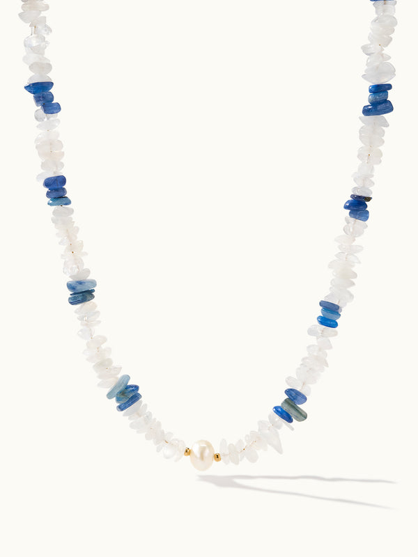 Beach Vacation Style Beaded Gravel Kette