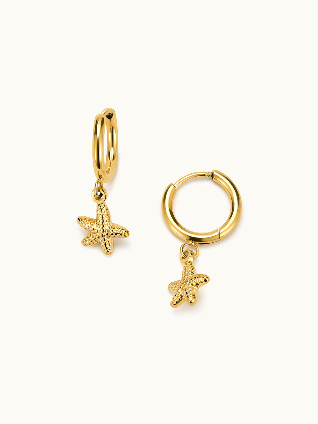 Starfish Charm Earrings
