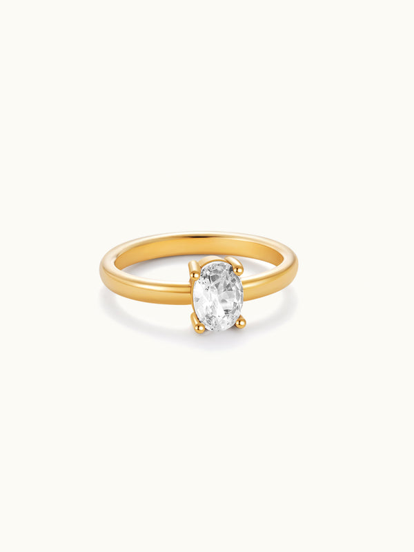 Oval Cut Engagement Ring