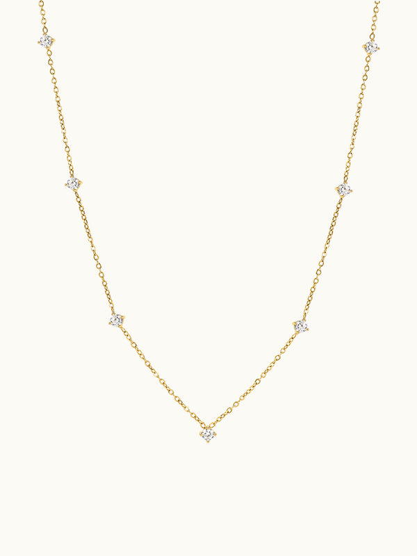 Star Gold Clear Kette