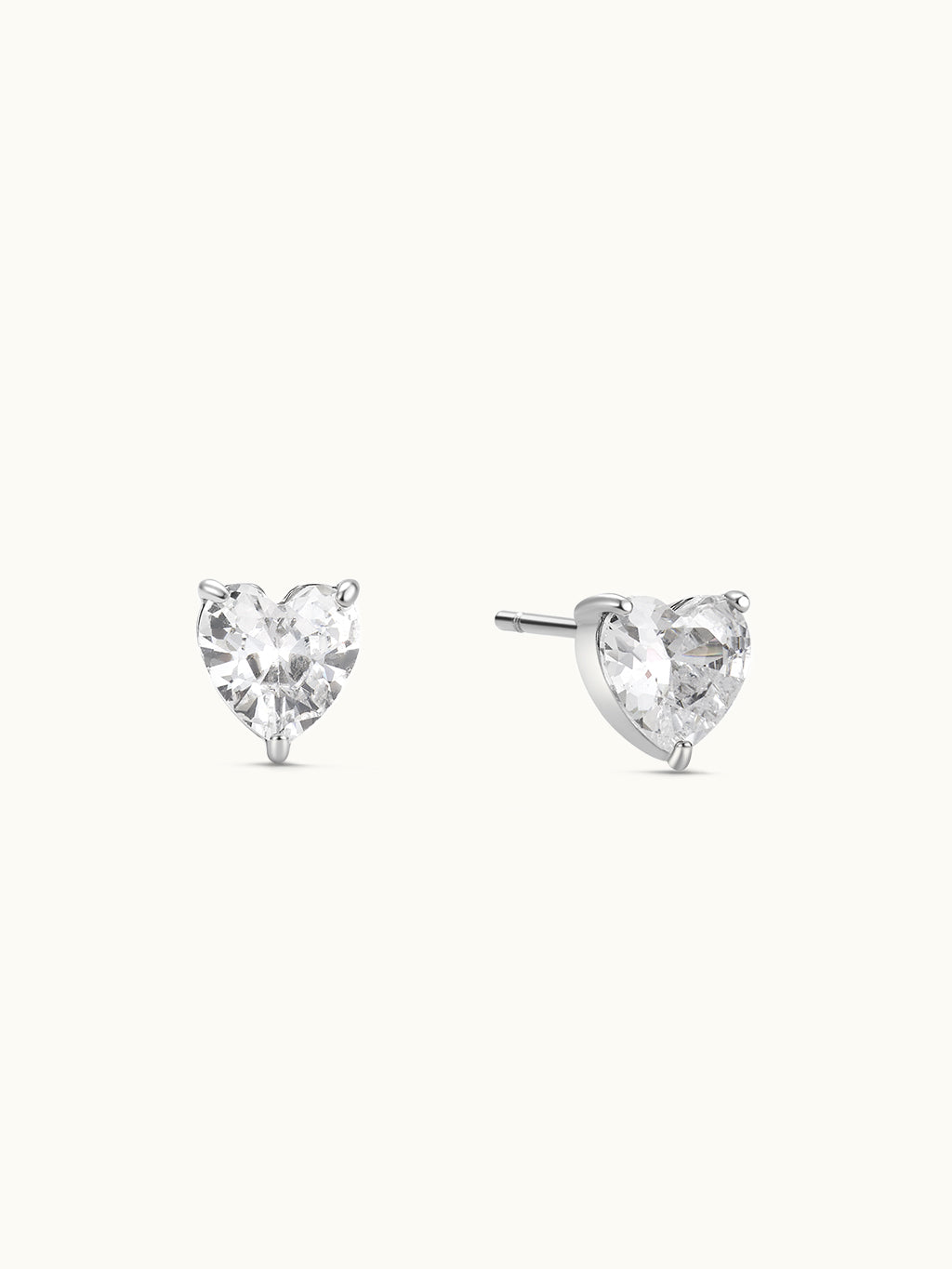 Little Heart Stud Ohrringe Gold
