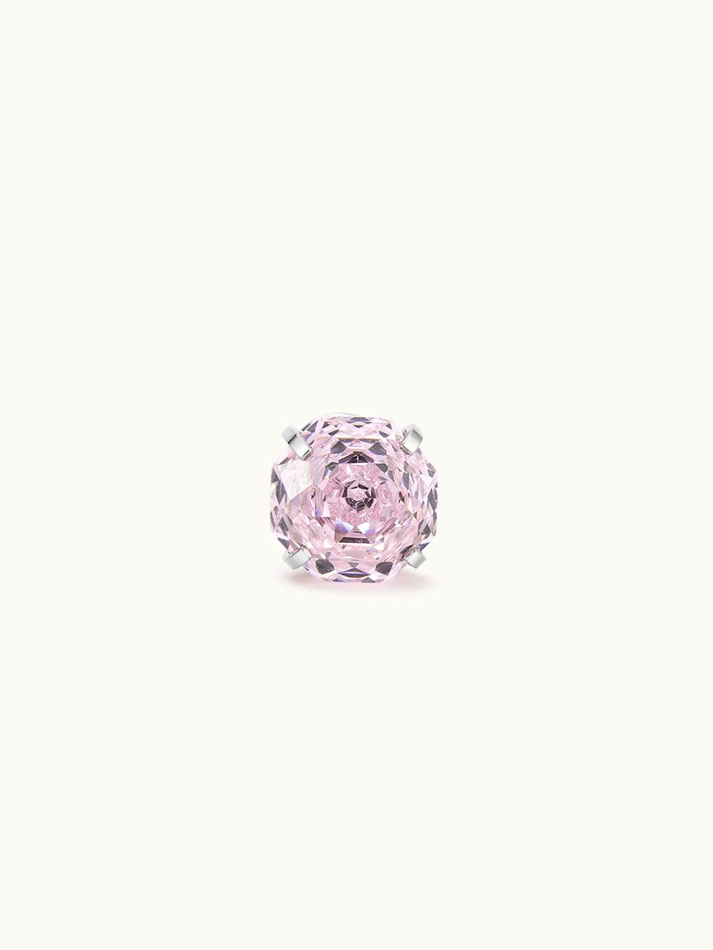 Rose Cut Blue Zircon Piercing