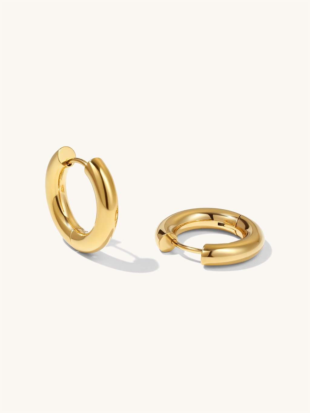 dorose Endless Ohrringe Gold Wasserfester Schmuck