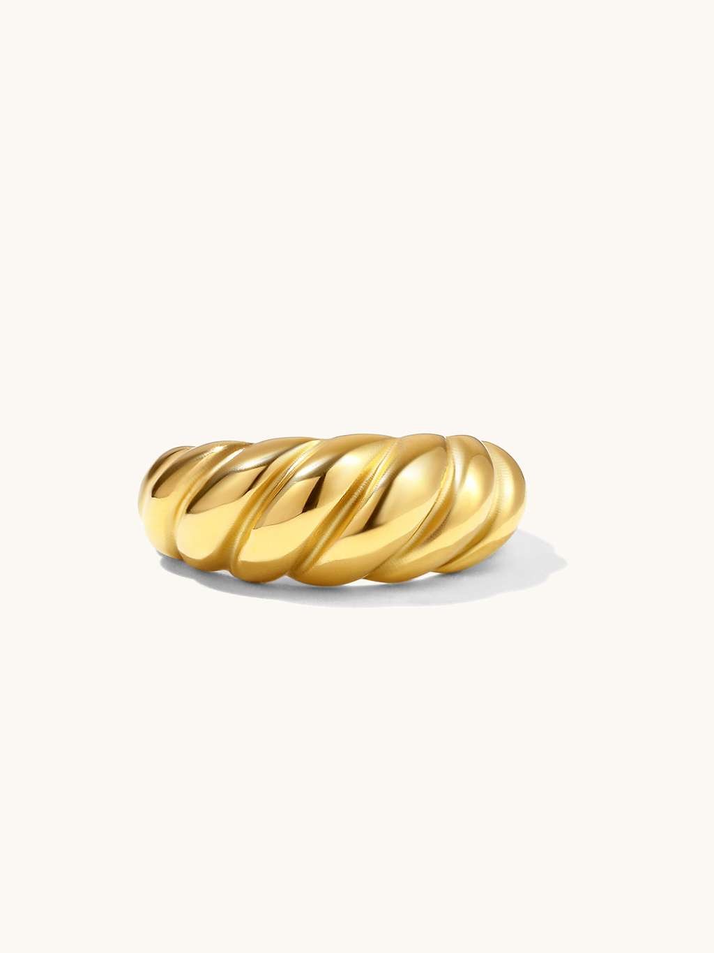 Dorose schmuck Twista Dome Ring Gold