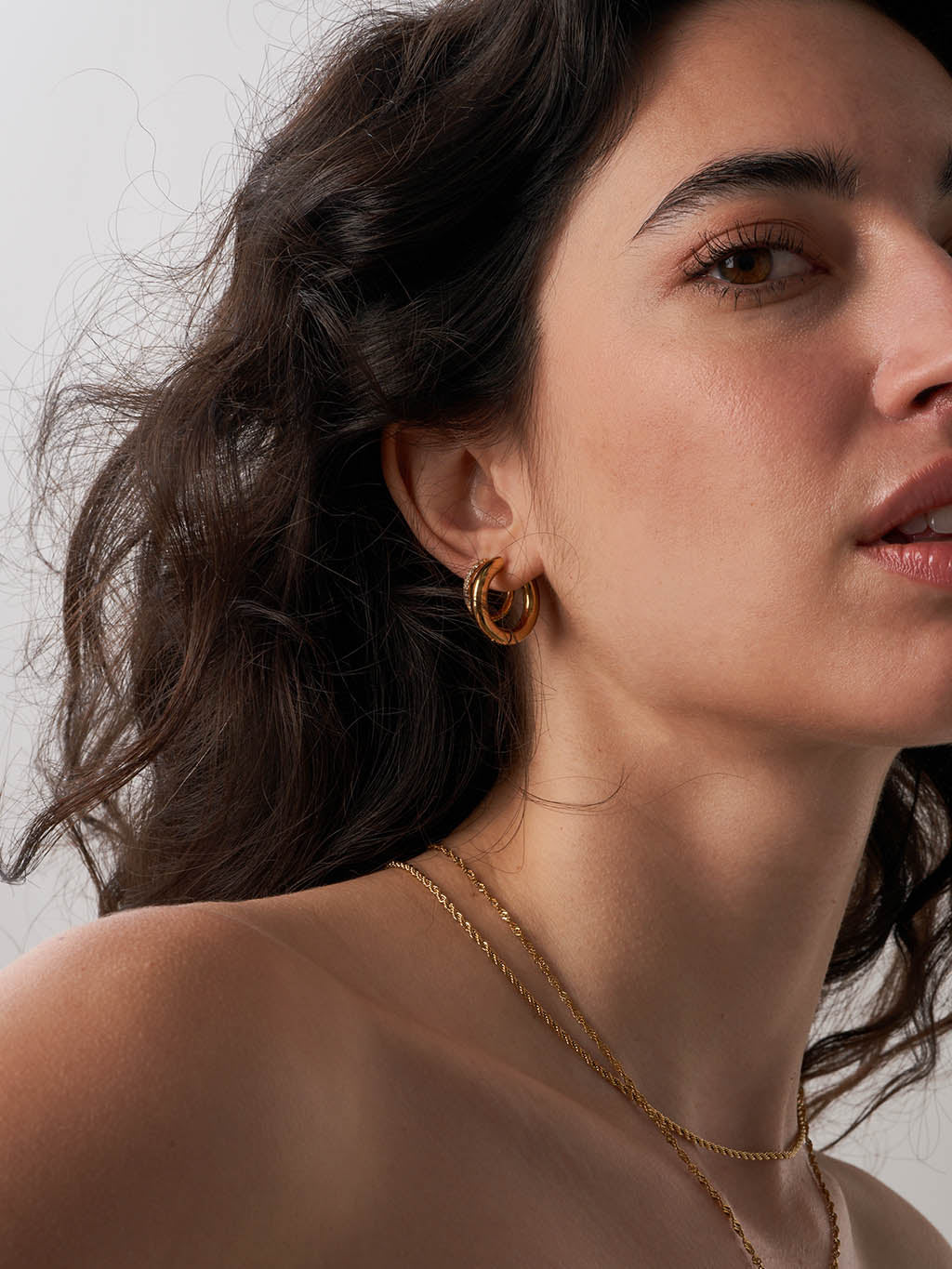 Easy Huggie Hoops
