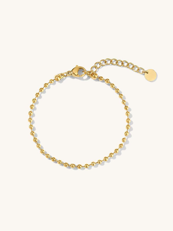 Golden Bead Armband