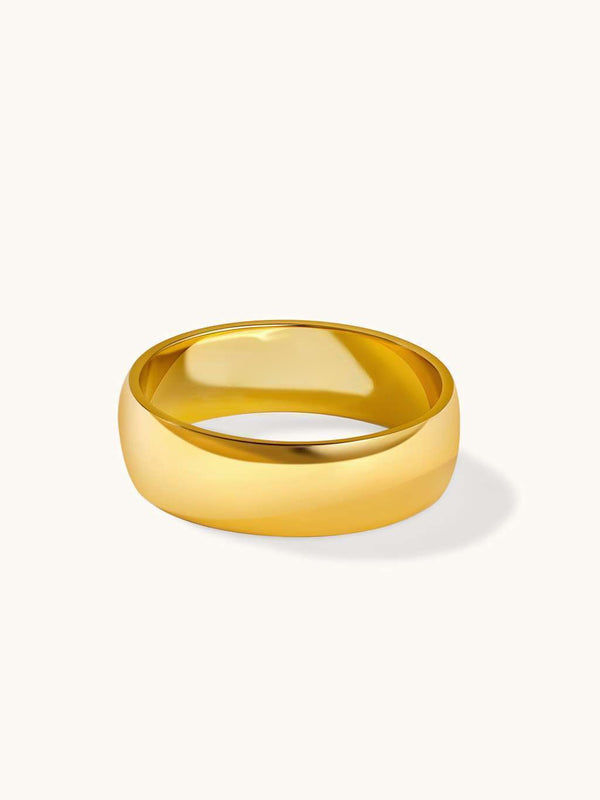 Minimalism Ring Gold 6mm