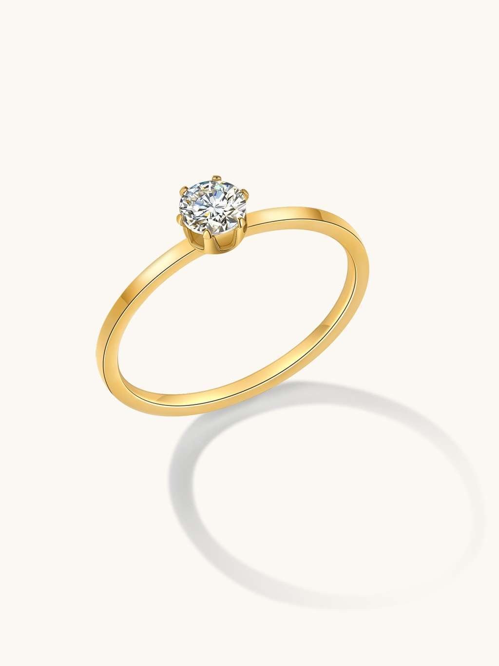 One zircon Ring