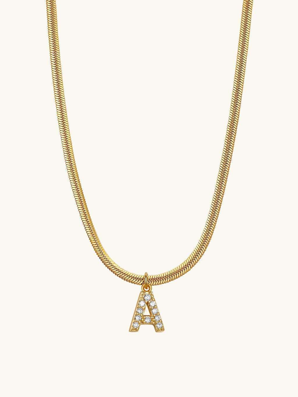 Sparkling Letter I Kette