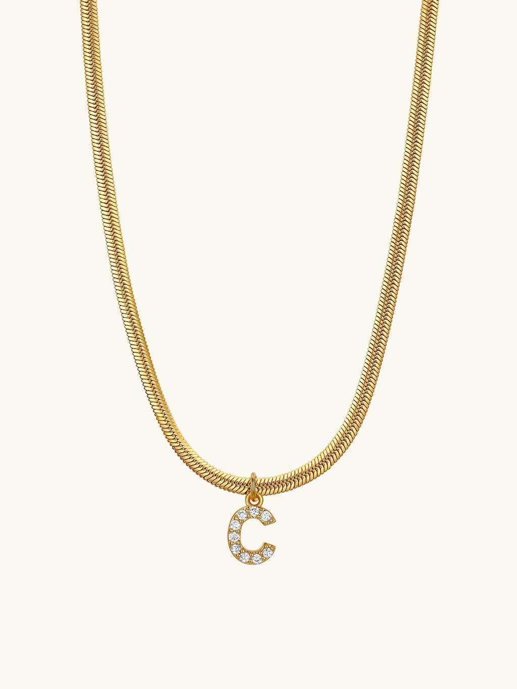 Sparkling Letter I Kette