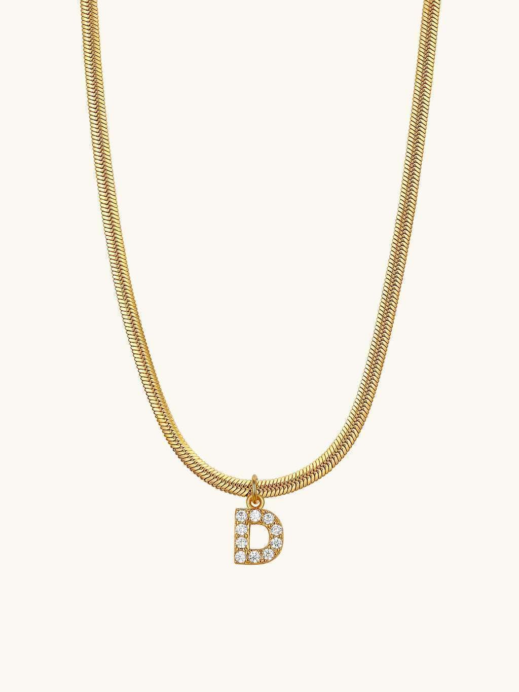 Sparkling Letter I Kette