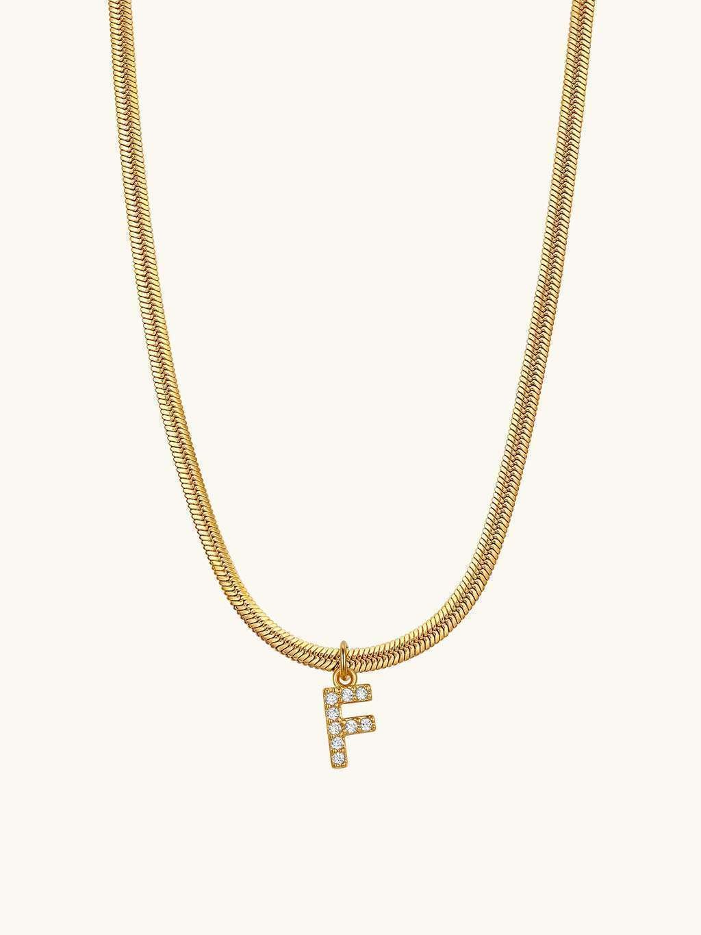 Sparkling Letter I Kette