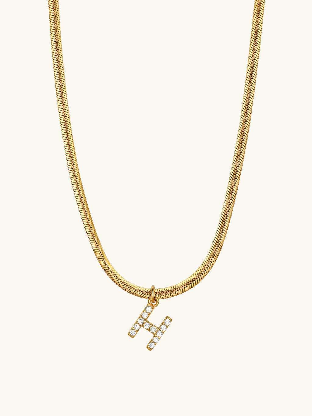 Sparkling Letter I Kette