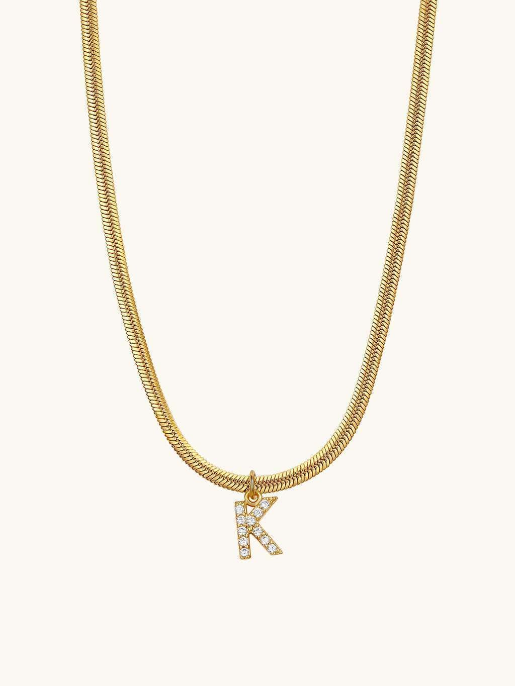 Sparkling Letter I Kette