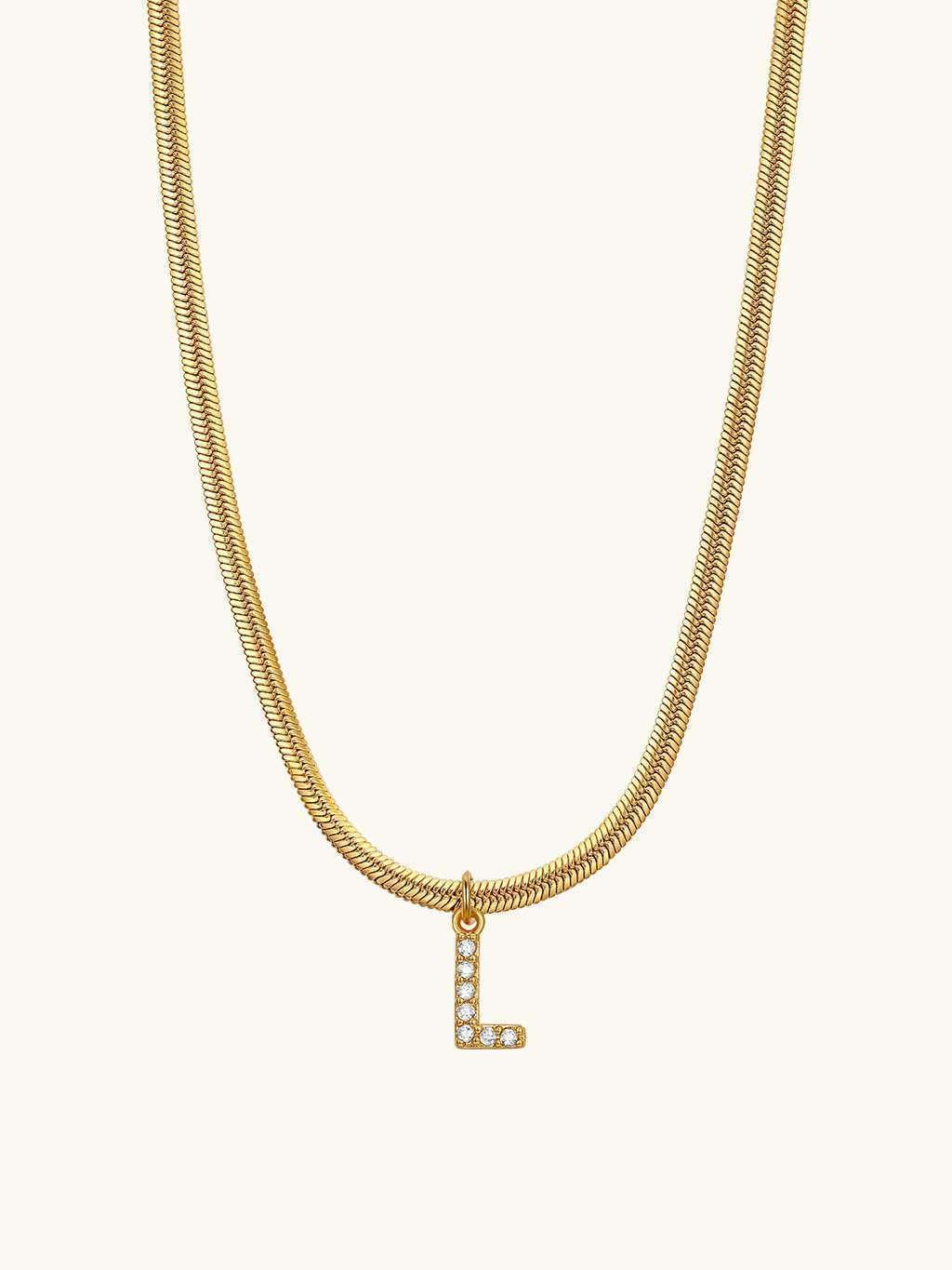 Sparkling Letter I Kette