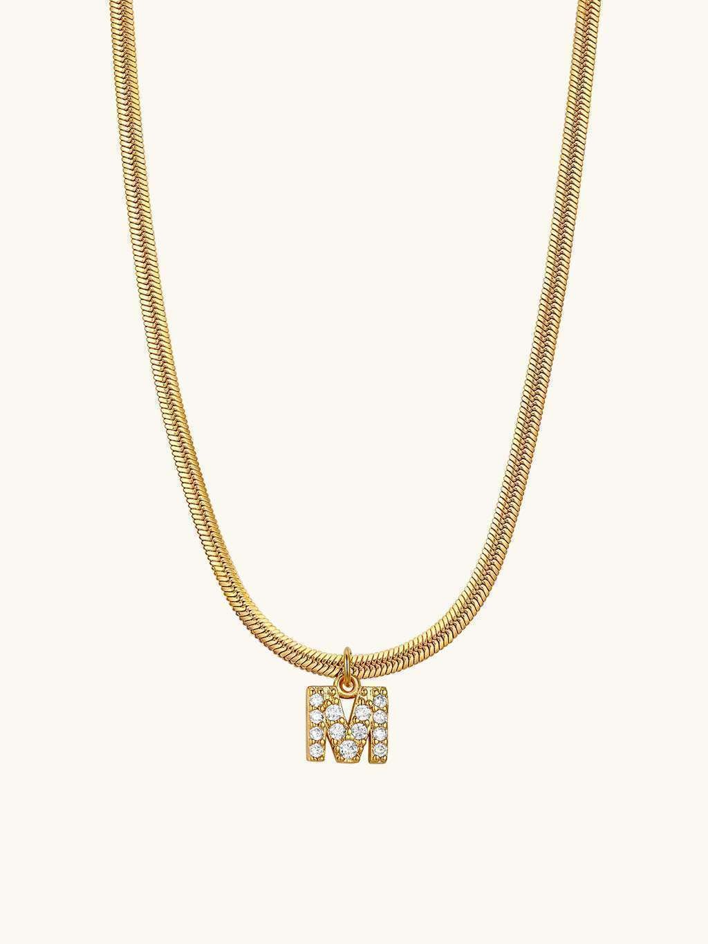 Sparkling Letter I Kette