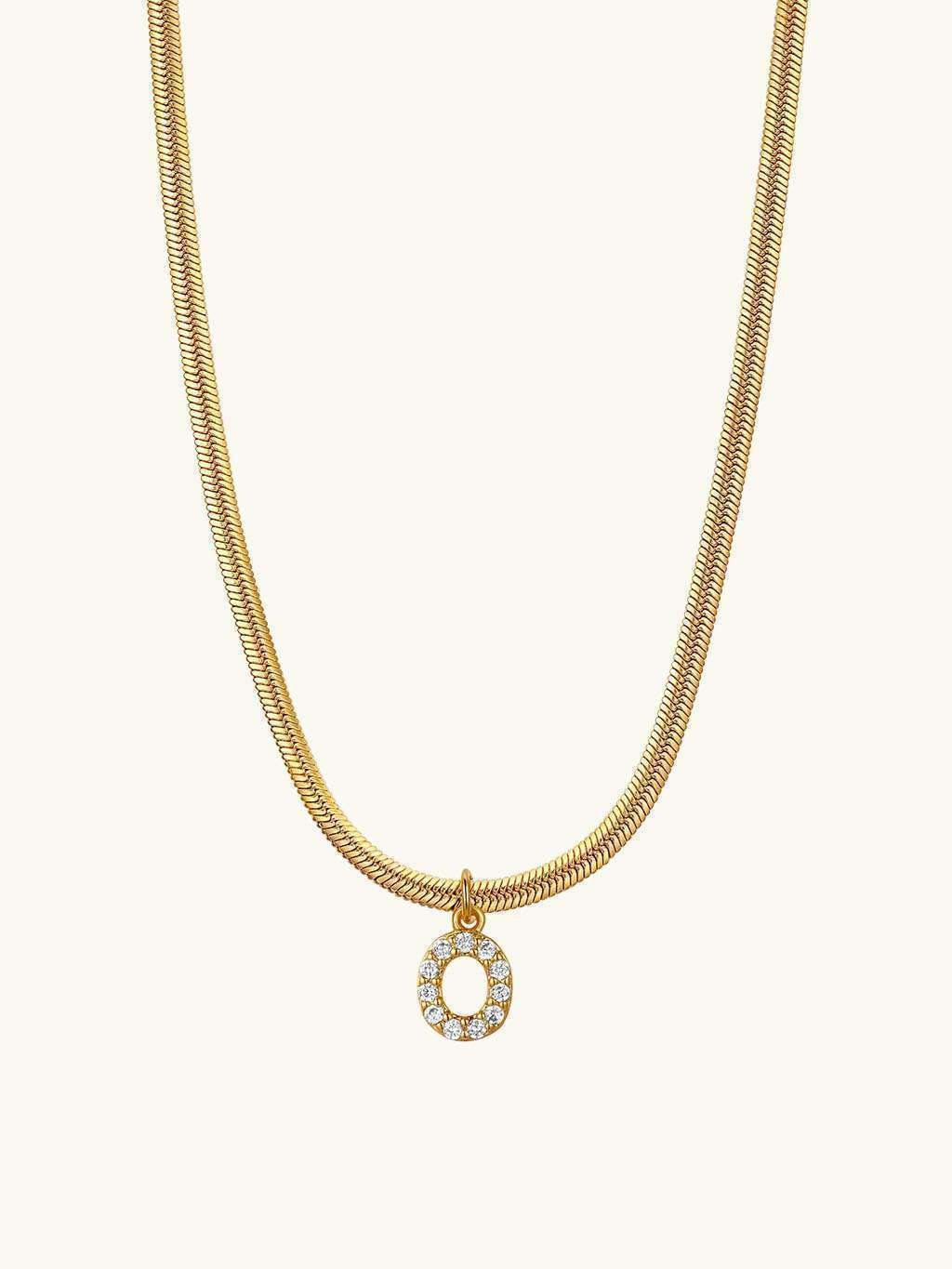 Sparkling Letter I Kette