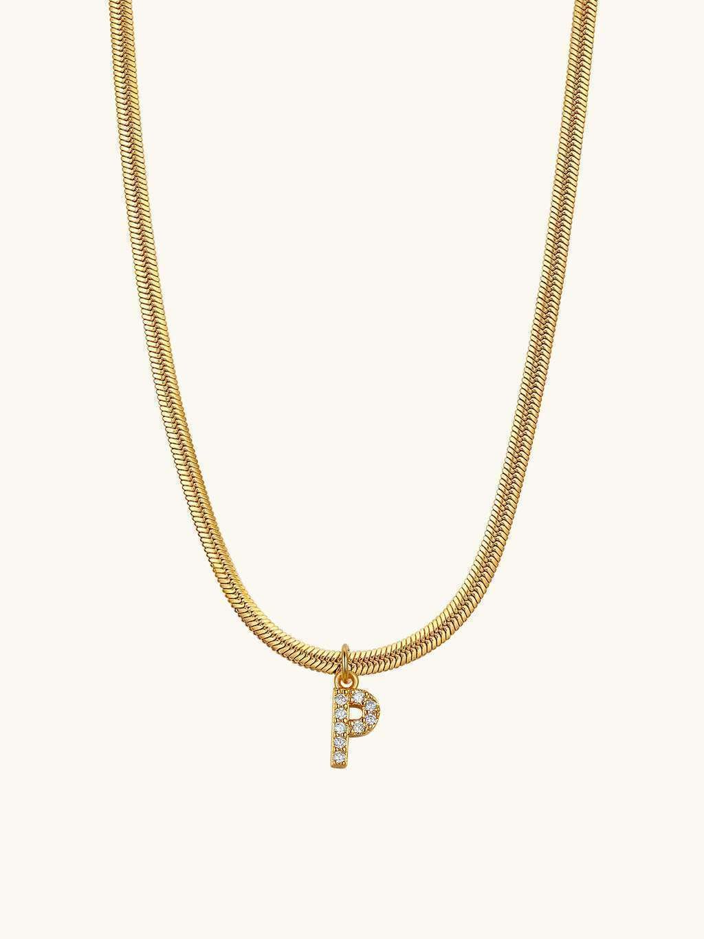 Sparkling Letter I Kette