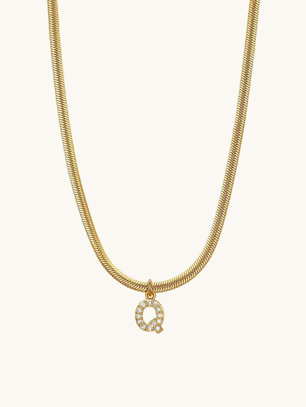 Sparkling Letter I Kette