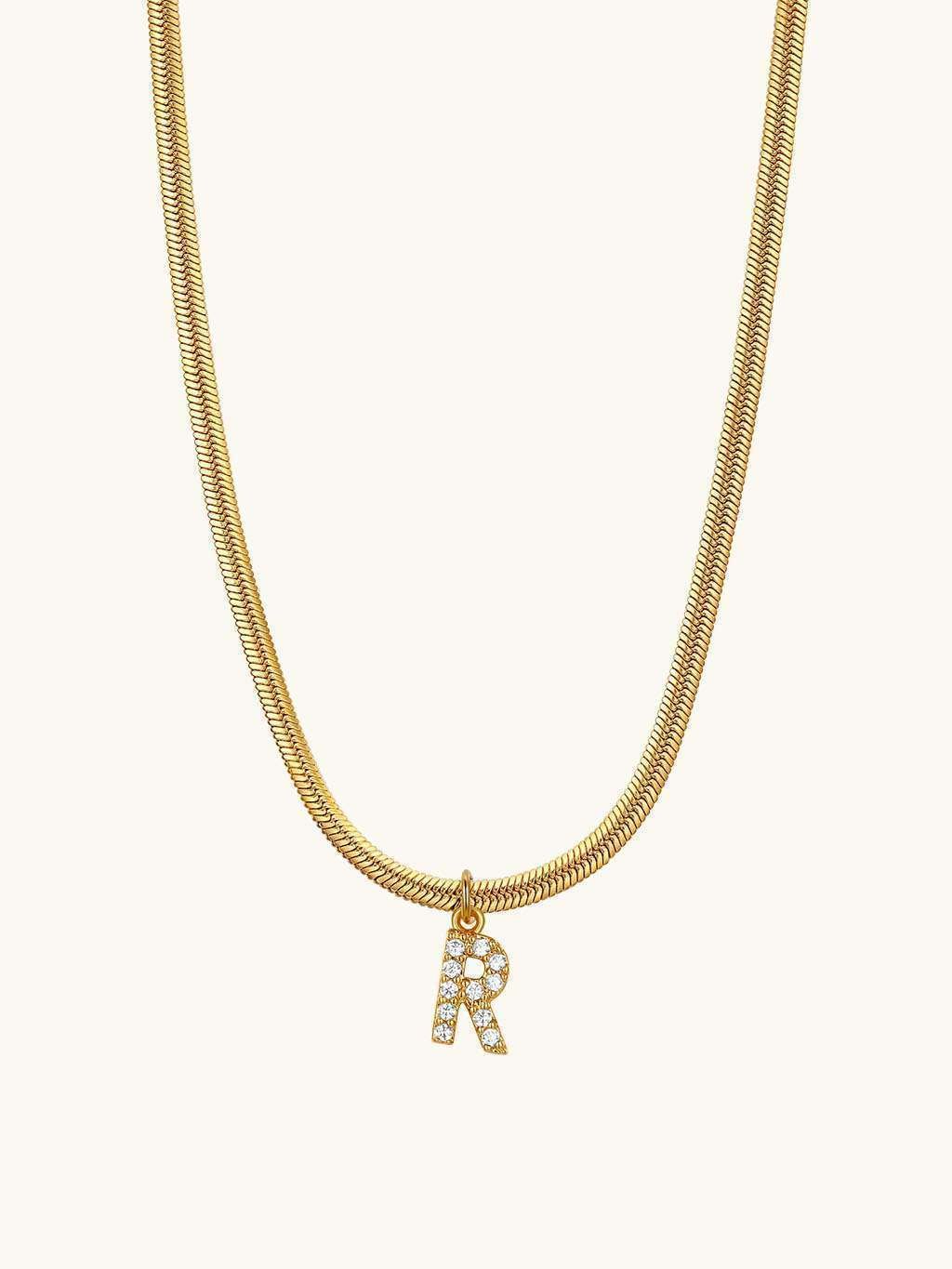 Sparkling Letter D Kette