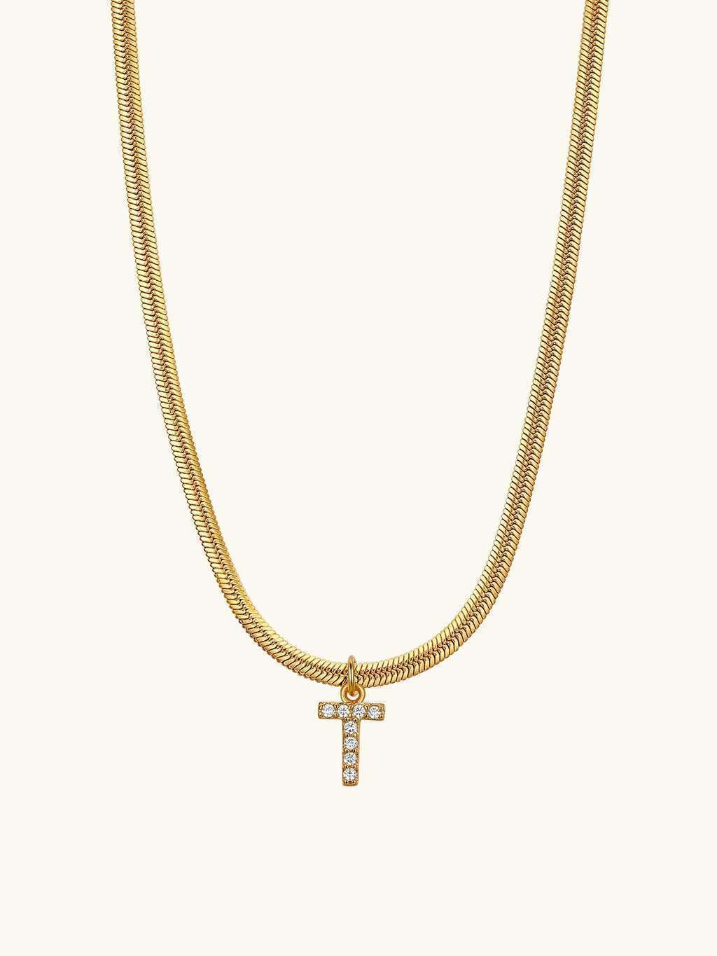 Sparkling Letter I Kette