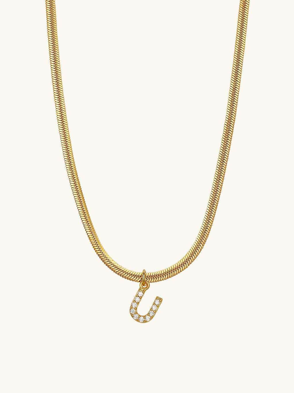 Sparkling Letter I Kette