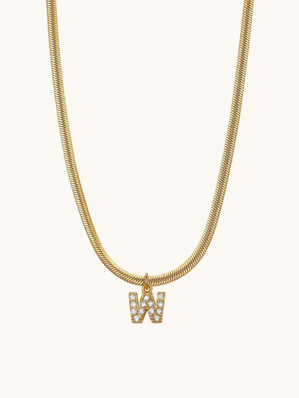 Sparkling Letter I Kette