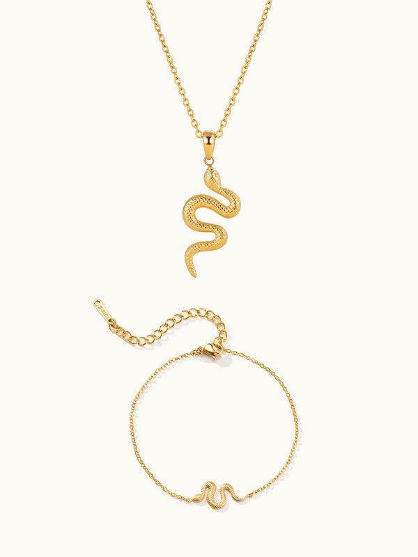 Classic Textured Snake Set